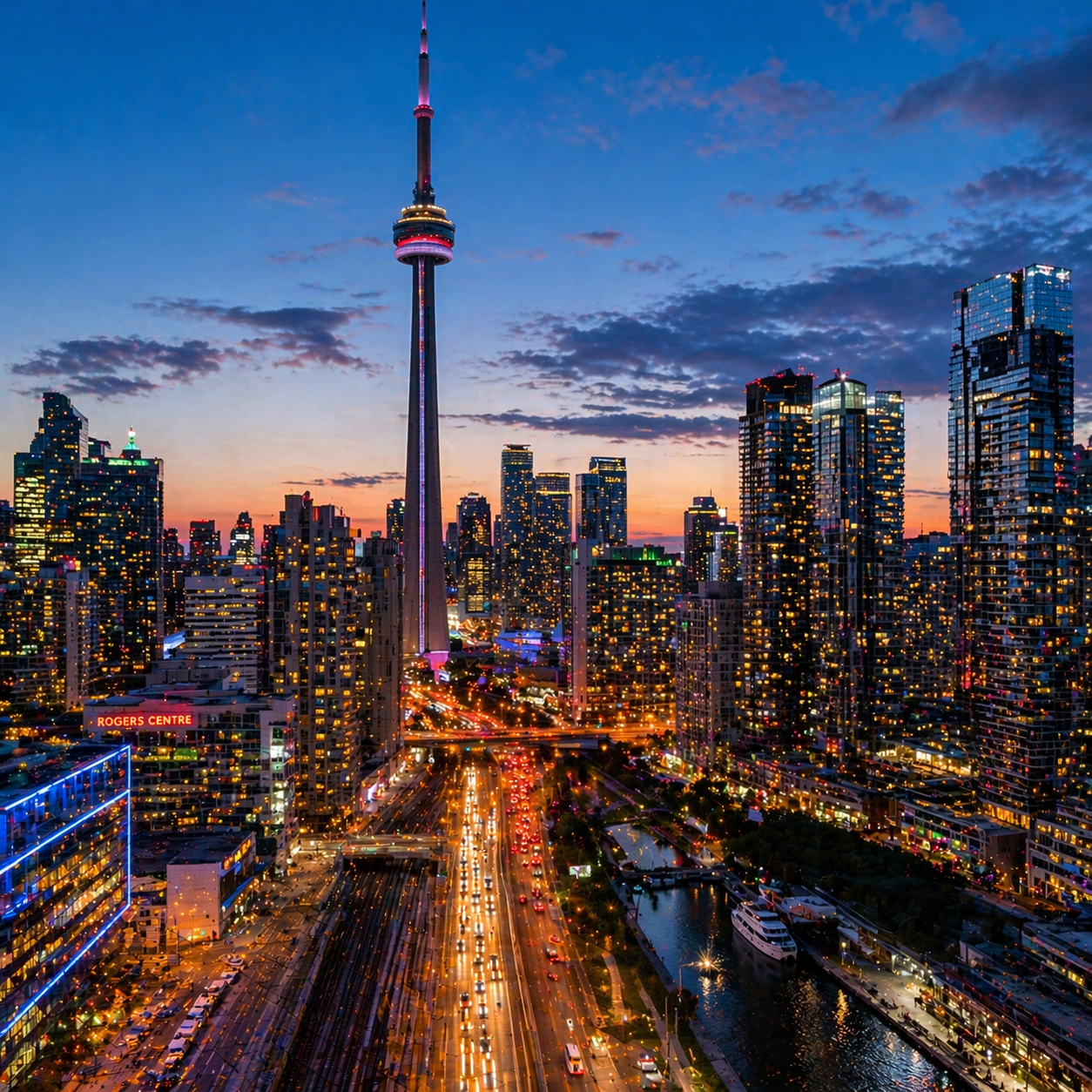 Toronto downtown skyline